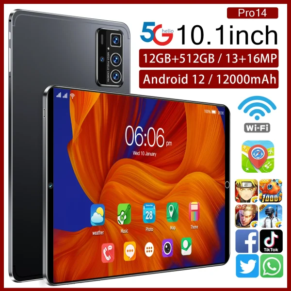 Gaming Tablet Android 13.0 12GB RAM - Image 3
