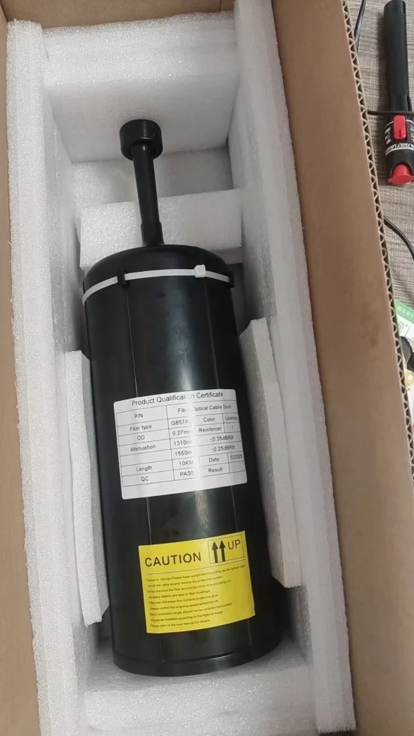 Fiber Optic Reel 200/250um for UAV Communication - Image 3