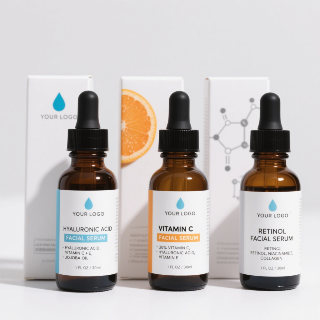 OEM ODM 30ml High Quality Anti Aging Vitamin E Facial Serum