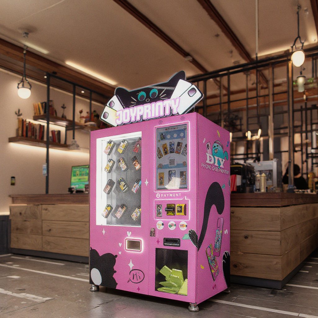 Customized Phone Case Printing Machine Mobile Case Vending Machine